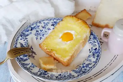 Cheese and egg toast