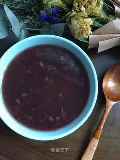 Red-tree, black rice congee