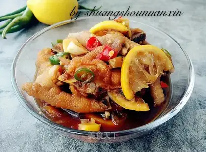 Lemon chicken claws