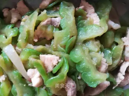 Pork and bitter melon