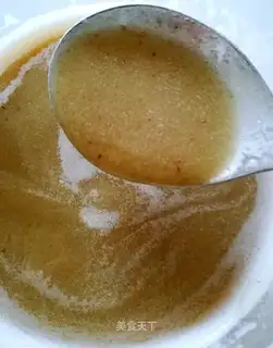 Ice and green bean sand