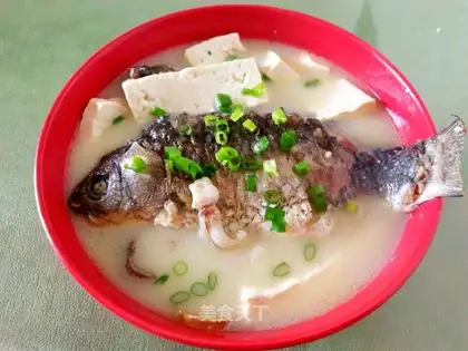 Tofu soup
