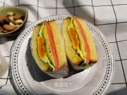 Lots of sandwiches