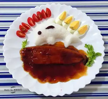 Eel dolphin rice