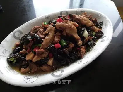 Cream chili wood chicken
