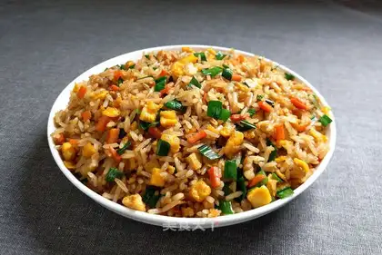 Pork egg fried rice