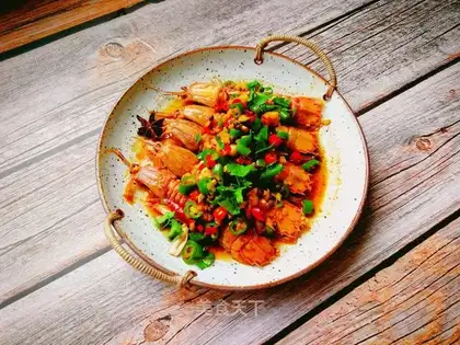 Spicy leather shrimp
