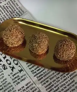 Red potato soy sauce ball