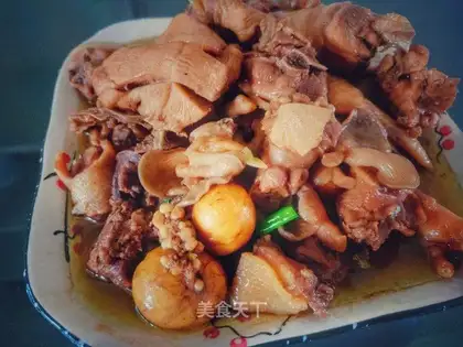 A chicken stew