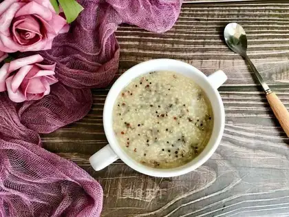 Quinoa rice porridge