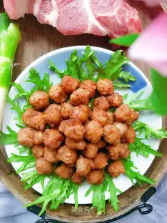 Flaming meatballs