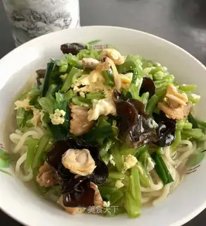 Toad bean noodles
