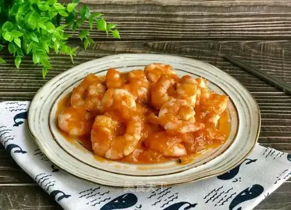 Cheese and shrimp