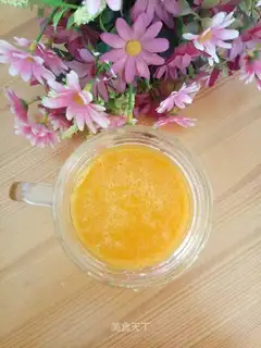 Summer mango juice