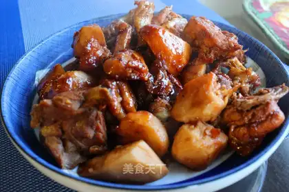 Potato chicken