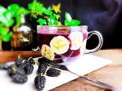 Smoky banana juice