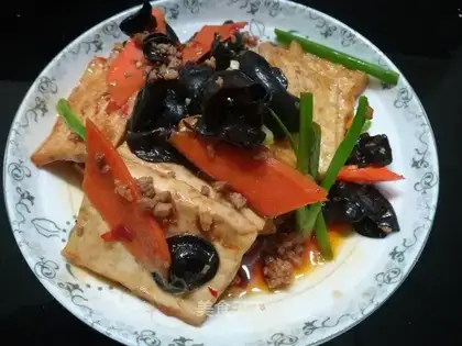 Homemade tofu