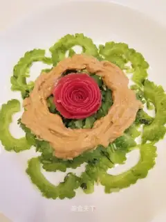 A cold, bitter melon