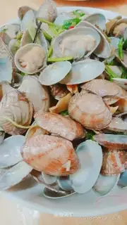 Fry clams