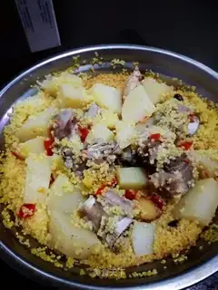 A little rice potato varnish