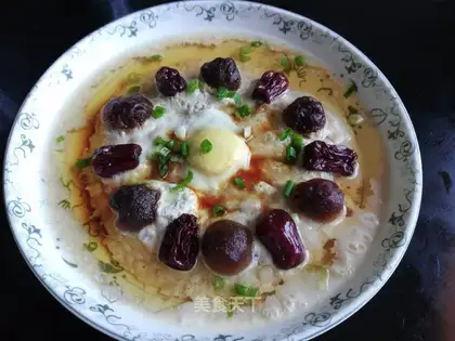 Meatloaf steamed quail eggs