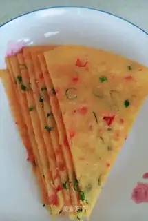 Corn pasta eggcake