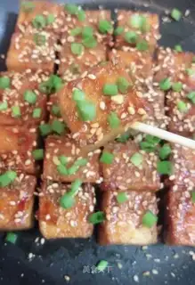 Fried fish tofu