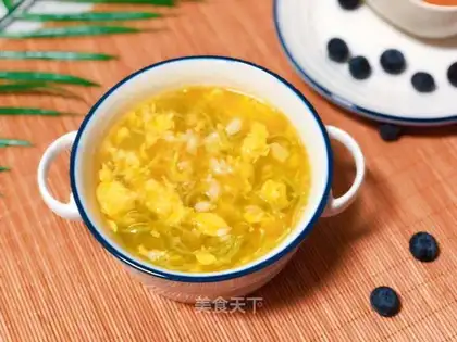 Cod egg yolk noodles