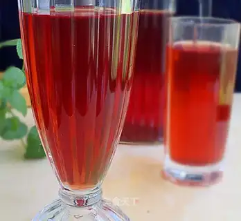 Sour plum soup