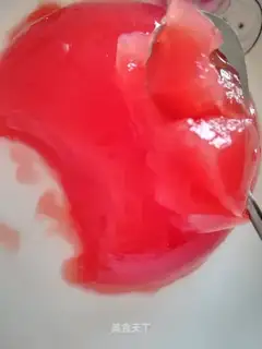 Watermelon jelly