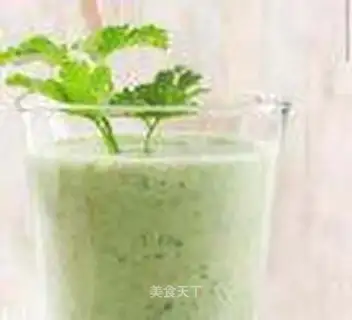 A fragrance tropical fruit shake
