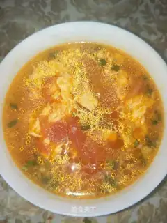 Tomato egg soup
