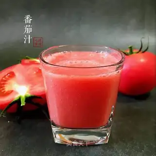 Yogurt tomato juice