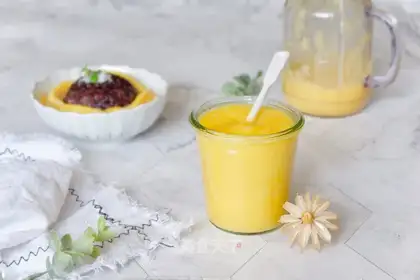 Mango coconut milk