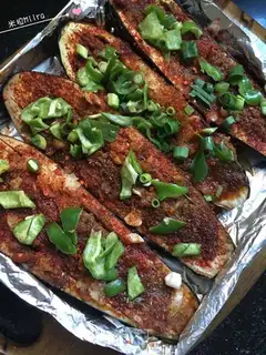 Garlic eggplant