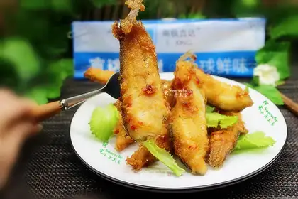 Spicy fried fish willows