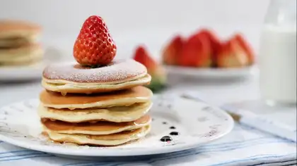 Strawberry muffins