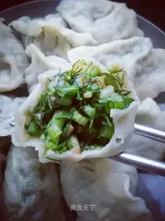 Porridge pork dumplings