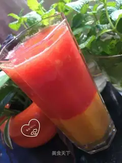 Mango watermelon juice