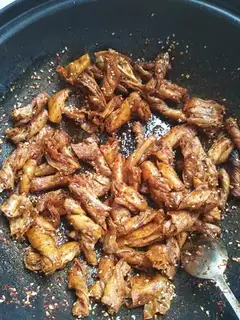 Homemade spicy