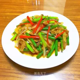 Garlic onion fried meat