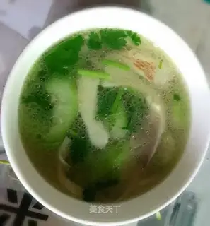 Smelt mushroom soup