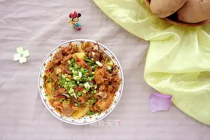 Potato chicken