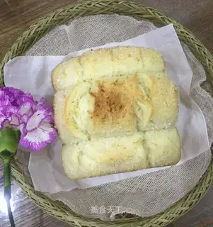 Pure milk coconut toast