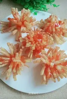 Sweet-beautiful potatoes
