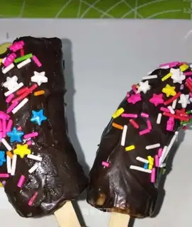 Banana popsicle