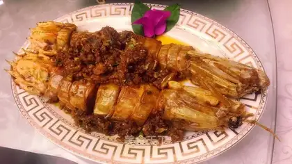 It's a rich shrimp