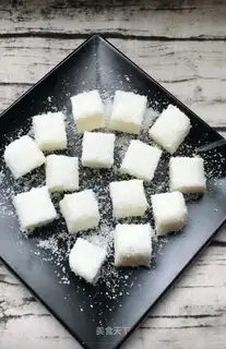 Coconut milk freeze