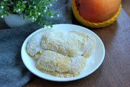 Coconut mango rice