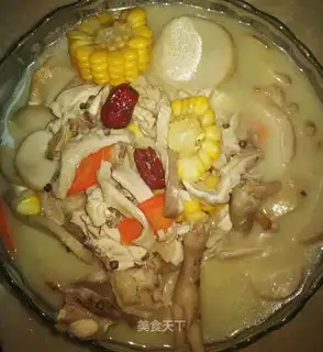 Pig belly chicken soup
